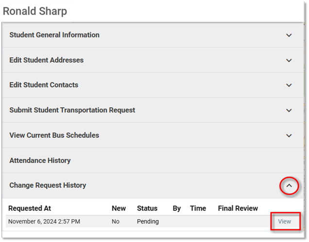 EZR Parent Portal Change Req History.png